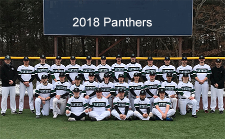 2018 Panthers Baseball Team